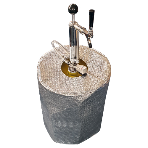 11 Gallon Keg Insulated Cooling Jacket